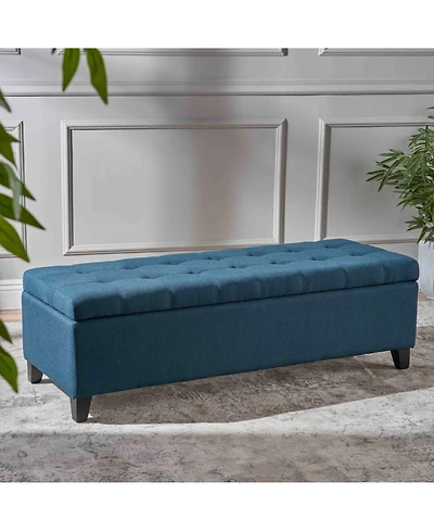 Modern Storage Ottoman, Multipurpose Footstool & Storage Bench-The Pop Home