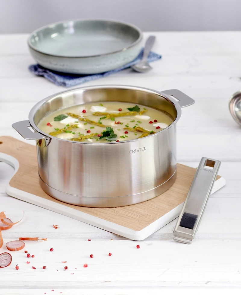 Stainless Steel Quart Strate Saucepan with Lid