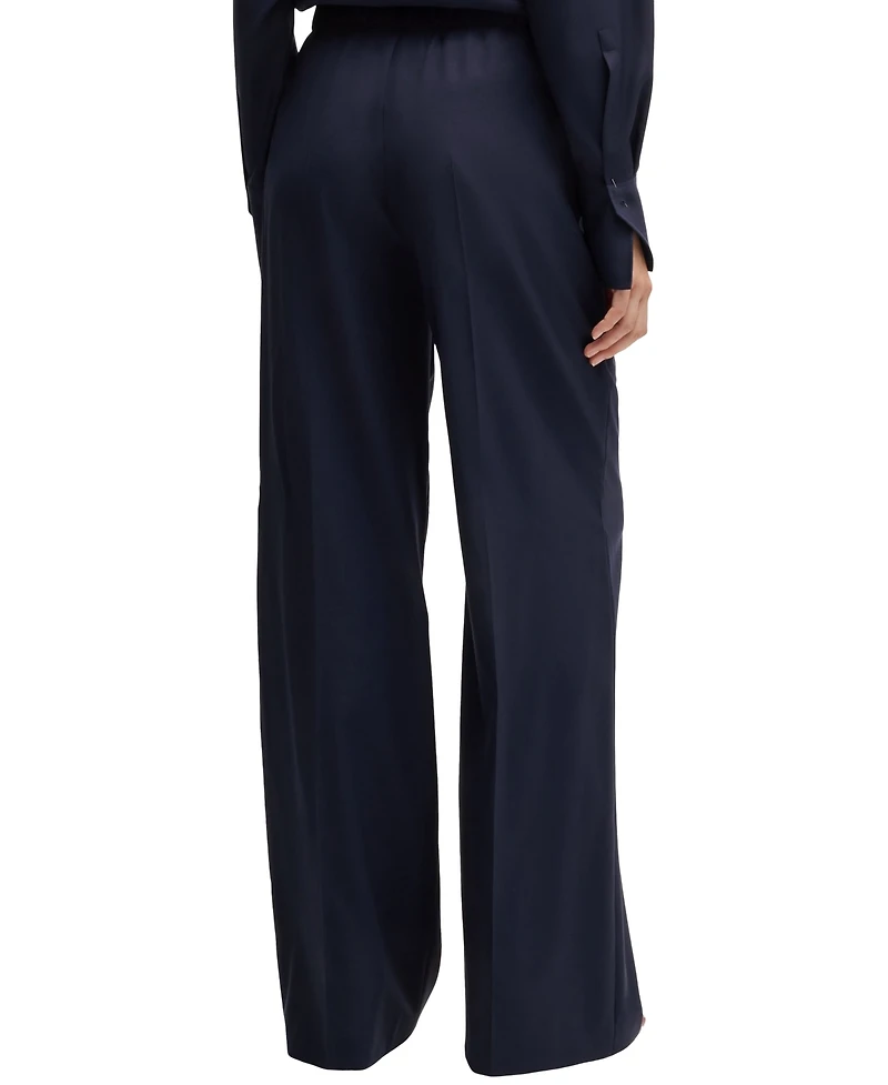 Boss by Hugo Women's Relaxed-Fit Trousers
