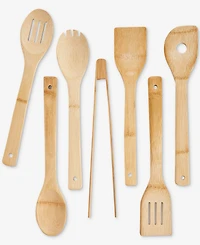Arch Studio 7-Piece Bamboo Utensil Set & Holder, Exclusively at Macy's