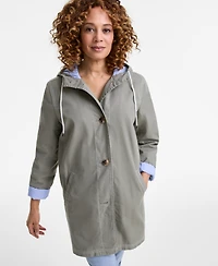 Style & Co Women's Hooded Parka, Exclusively at Macy's