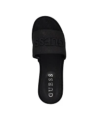 Guess Women's Bintai Platform Slide Wedge Sandals