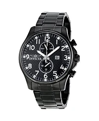 Invicta Men's Specialty Quartz Chronograph Black Dial Watch