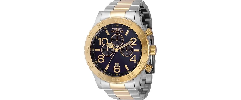 Invicta Men's 40603 Specialty Quartz Chronograph Blue Dial Watch
