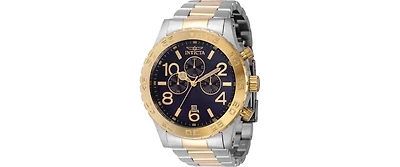 Invicta Men's 40603 Specialty Quartz Chronograph Blue Dial Watch