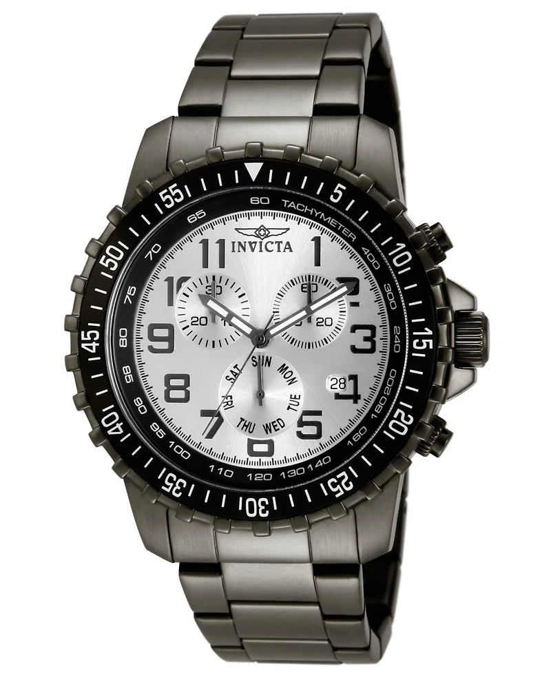 Invicta Men's Specialty Quartz Chronograph Silver Dial Watch
