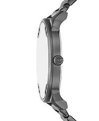 Diesel Men's Mr. Daddy Slim Quartz Three-Hand Date Gray Stainless Steel Watch, 54mm
