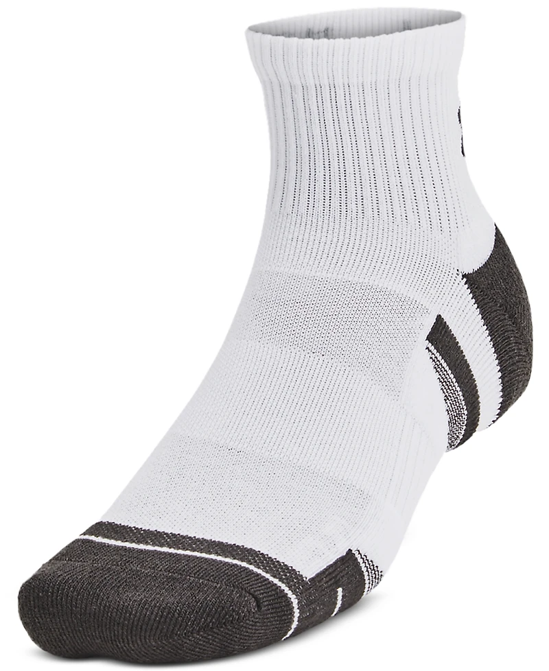 Under Armour Unisex Performance Tech Quarter Socks - 6-pack