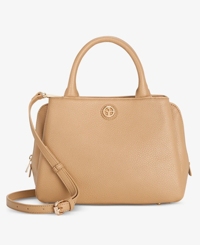 Giani Bernini Pebble Small Satchel Bag, Exclusively at Macy's