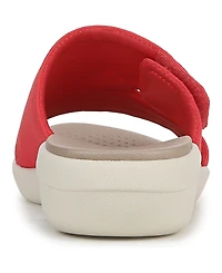 LifeStride Women's Carefree Washable Slide Wedge Sandals