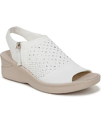 LifeStride Women's Starlet Washable Slingback Wedge Sandals