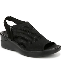LifeStride Women's Starlet Washable Slingback Wedge Sandals