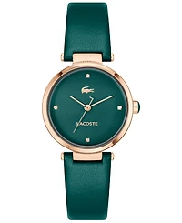 Lacoste Women's Orba Green Leather Strap Watch, 30mm
