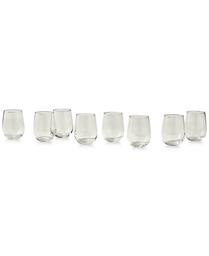 Arch Studio Stemless Wine Glasses, Set of 8, Exclusively at Macy's