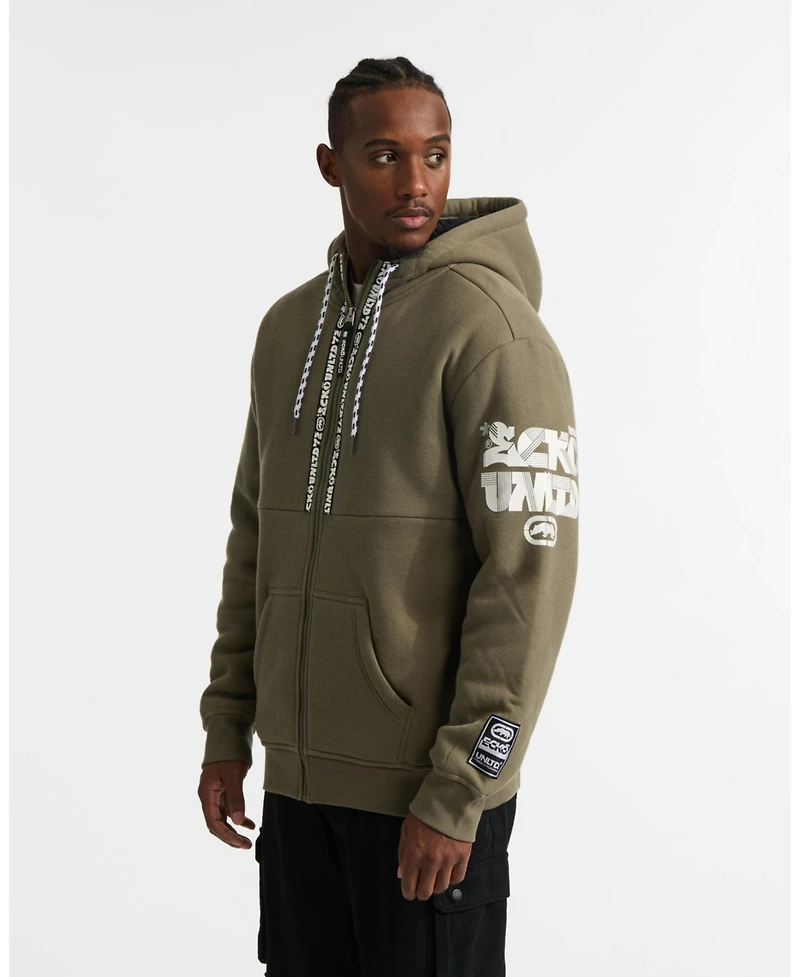 Ecko Unltd Men's Birth Year Sherpa Hoodie