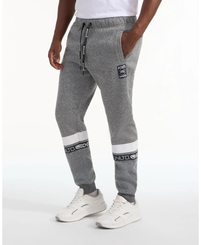 Ecko Unltd Men's Fine Streak Knit Jogger