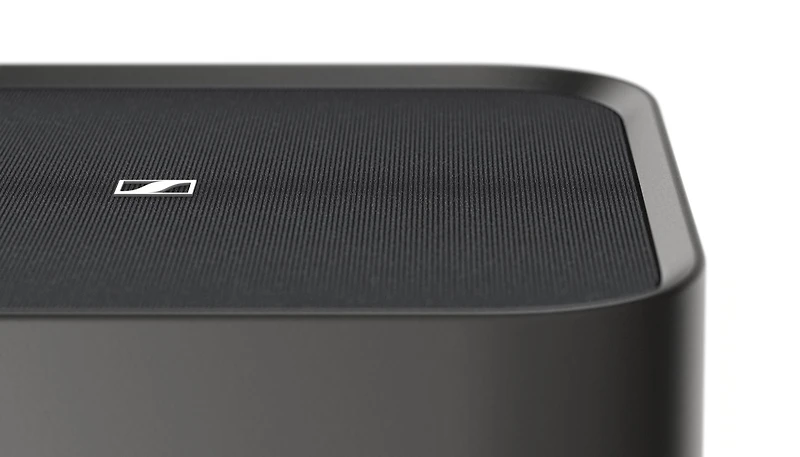 Sennheiser Ambeo Sub for Tv and Music with Immersive 3D Surround Sound a Thundering Deep Bass Down to 27 Hz
