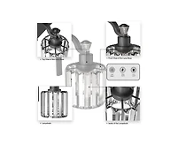 gaomon Modern Crystal Bathroom Vanity Lights Black Bathroom Light Fixtures Crystal Vanity Shower Lights Over Mirror
