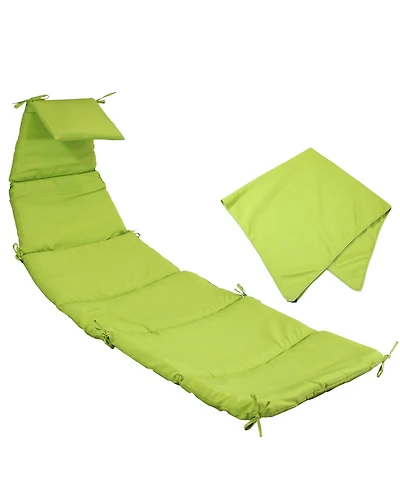 Replacement Cushion and Umbrella Fabric for Outdoor Hanging Lounge Chair