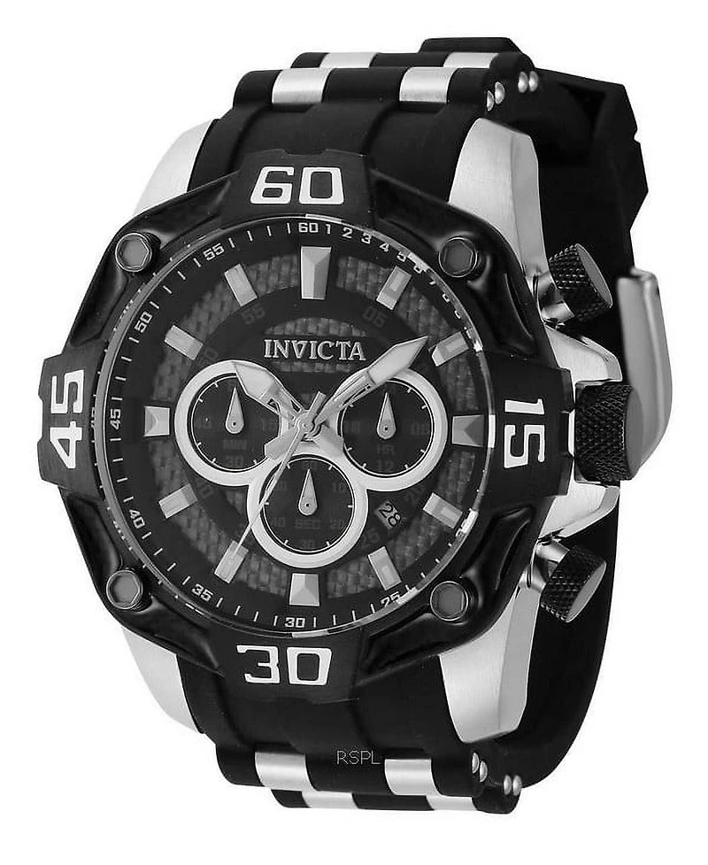 Invicta Men's Pro Diver Quartz Chronograph Black Dial Watch