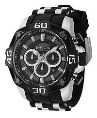 Invicta Men's Pro Diver Quartz Chronograph Black Dial Watch