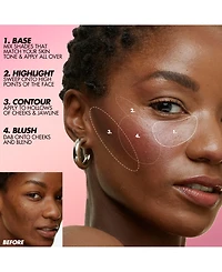 Make Up For Ever Hd Skin Face Essentials Longwear Full Cream Palette - Harmony
