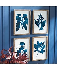 Napa Home & Garden Indigo Botanicals Set of 4