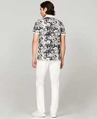 Tommy Hilfiger Men's Big & Tall Printed Short-Sleeve Polo Shirt