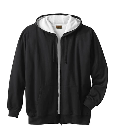 Boulder Creek Men's by KingSize Full-Zip Thermal Hoodie