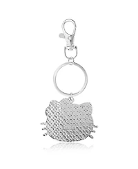 Hello Kitty Pave Crystal Bling Embellished Travel Keychain