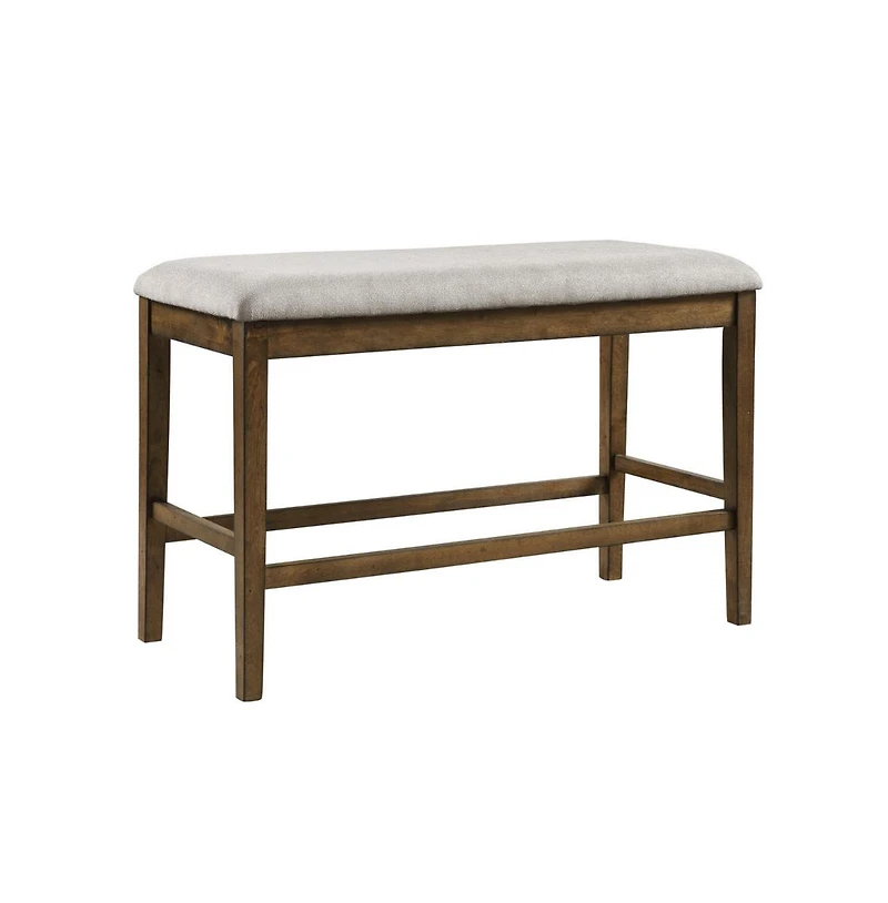 Two-Tone Counter Bench for Stylish and Versatile Seating
