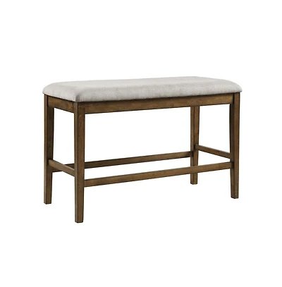 Two-Tone Counter Bench for Stylish and Versatile Seating