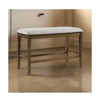 Two-Tone Counter Bench for Stylish and Versatile Seating