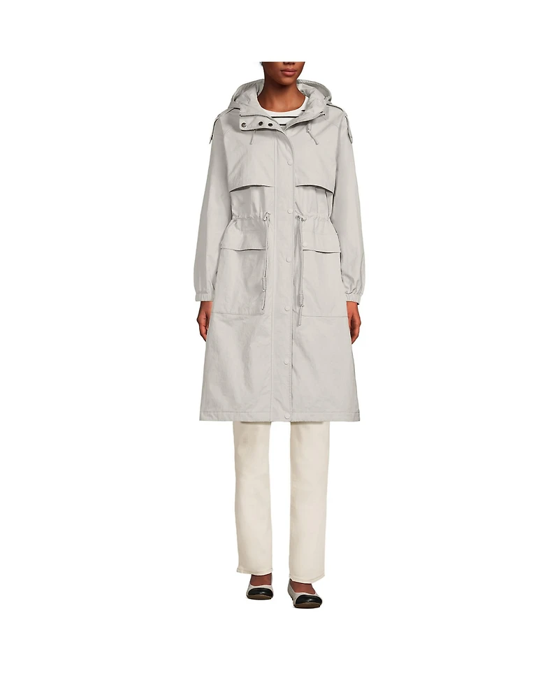 Lands' End Women's Crinkle Coat