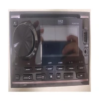 Pyle Double Din Marine Bluetooth Stereo Receiver with Dvd/Cd/MP3/Usb/Aux - Black