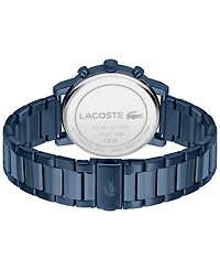 Lacoste Men's Replay Ionic Plated Blue Stainless Steel Bracelet Watch, 44mm