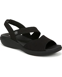LifeStride Women's Cheerful Washable Peep Toe Slingback Sandals