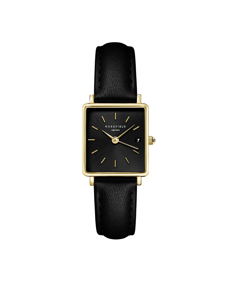 Rosefield Boxy Xs Women's Leather Watch 24mm