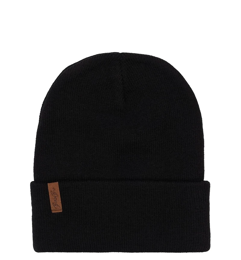 BinkyBro Men's Adult Fremont Black Beanie