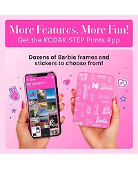 Kodak x Barbie Step Slim Instant Portable Photo Printer + Barbie Deluxe Camera Case & More