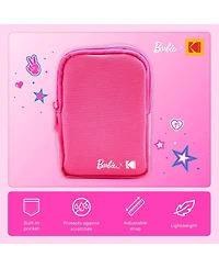 Kodak x Barbie Step Slim Instant Photo Printer, Iconic Style Barbie Case, Paper & More - Gift Bundle