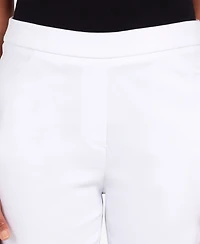 Alfred Dunner Women's Super Stretch Mid- Rise Average Length Denim Pant