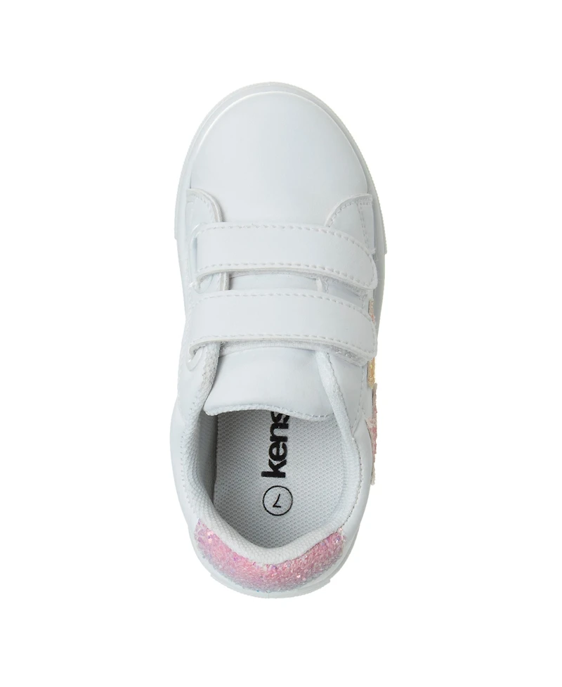 Kensie Girl Toddler Glittery Casual Sneakers