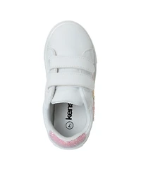 Kensie Girl Toddler Glittery Casual Sneakers