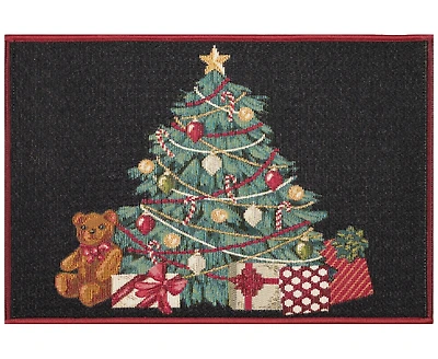 Liora Manne' Esencia Oh Christmas Tree 2'5"x3'11" Area Rug
