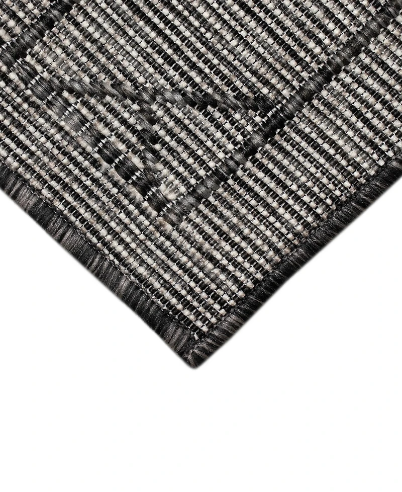 Liora Manne' Carmel Pyramid 1'11"x7'6" Runner Area Rug