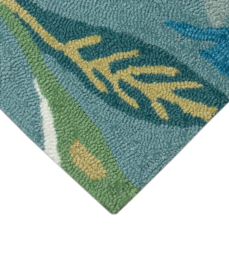 Liora Manne' Capri on Holiday 2'x5' Runner Area Rug
