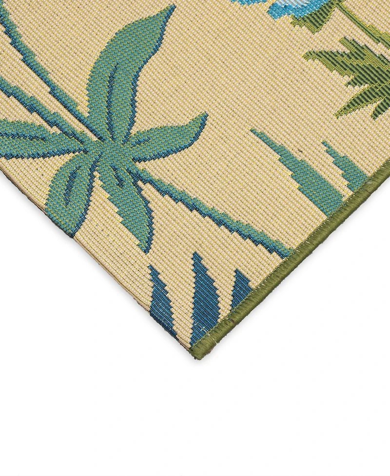 Liora Manne' Esencia Floral Dragonfly 2'x2'10" Area Rug