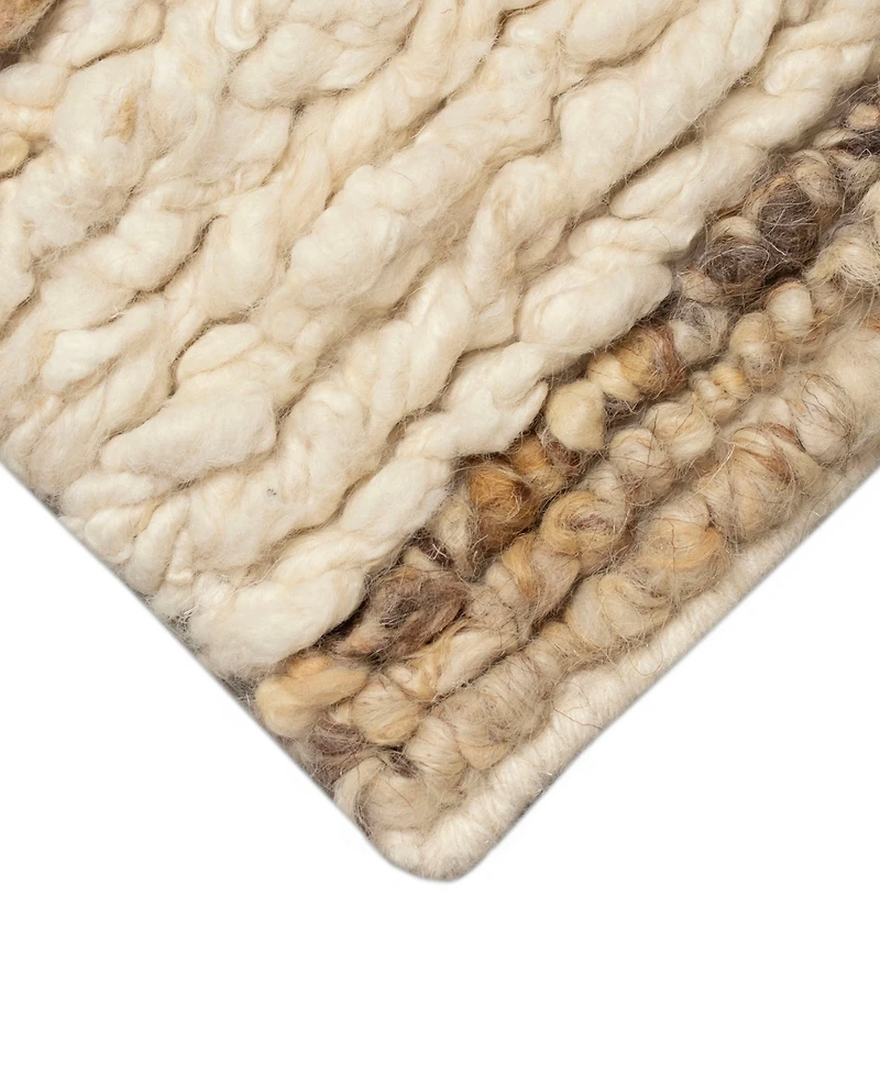 Liora Manne' Lhasa Stripe 2'x7'6" Runner Area Rug