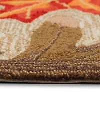 Liora Manne' Ravella Falling Leaves 2'x3' Area Rug